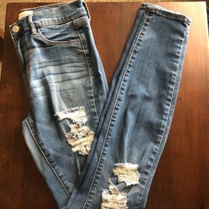 PacSun Ripped Skinny Jeggings